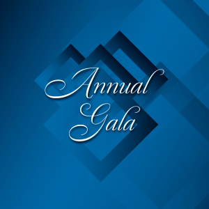 Graphic for the annual gala.