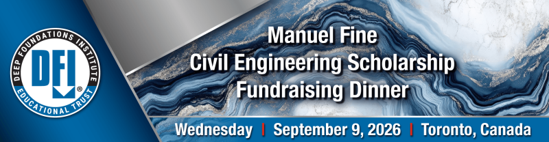 DFI Educational Trust Hosting Gala in Toronto to Support the  Manuel Fine Civil Engineering Scholarship Fund